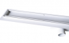 AQUALine - Odpływ liniowy posadzkowy BIAŁY MAT 2w1 pod płytkę 120cm L04WT